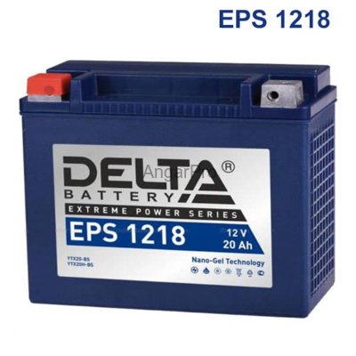 Мотоаккумулятор Delta EPS 1218